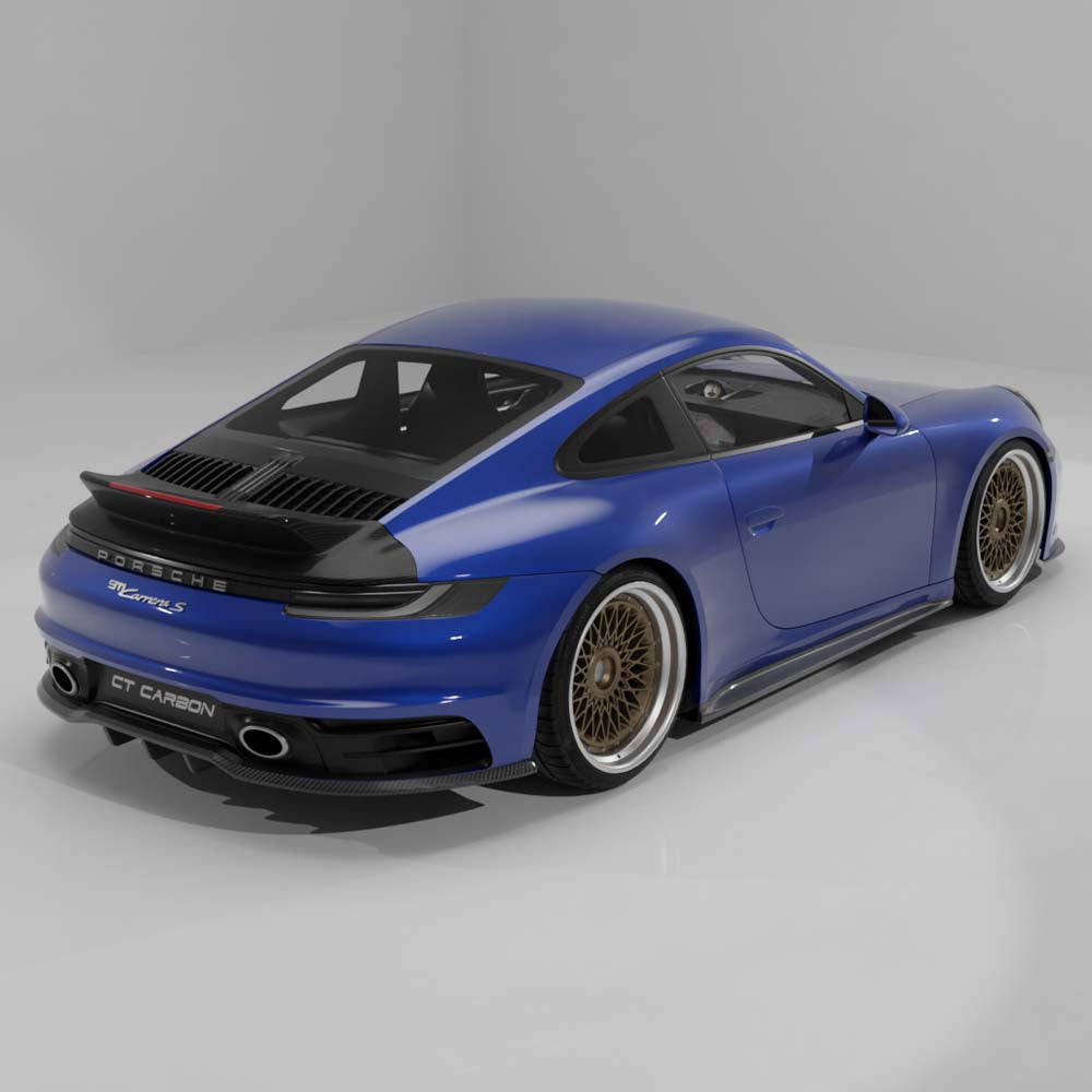 PORSCHE 911 (992.1) CARRERA 2019-2024 CARBON FIBRE KIT - CT DESIGN