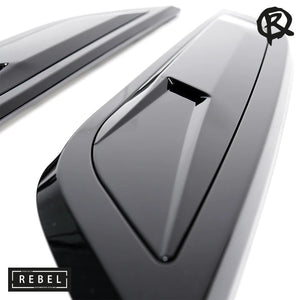 Defender L663 Gloss Black Bonnet Insert v2