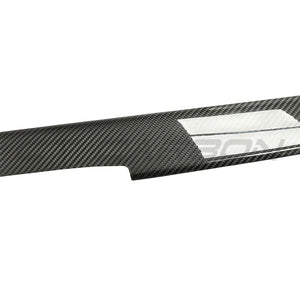 TESLA MODEL S 2021+ CARBON FIBRE DASHBOARD TRIM STICK ON-Accessories-CT CARBON-CT Carbon - High-quality carbon fiber and gloss black aerodynamic parts for premium sports and luxury vehicles.