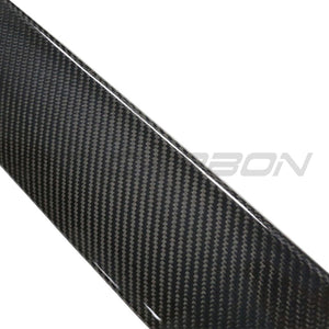TESLA MODEL 3 2017-2023 CARBON FIBRE DASHBOARD TRIM STICK ON-Accessories-CT CARBON-CT Carbon - High-quality carbon fiber and gloss black aerodynamic parts for premium sports and luxury vehicles.