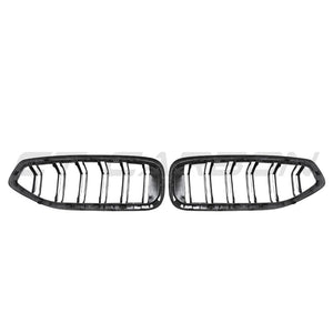 BMW Z4 G29 PRE-LCI DOUBLE SLAT CARBON FIBRE FRONT GRILLE-Grille-CT CARBON-CT Carbon - High-quality carbon fiber and gloss black aerodynamic parts for premium sports and luxury vehicles.