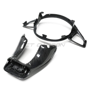 MERCEDES AMG CARBON FIBRE STEERING WHEEL TRIM