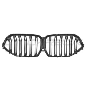 BMW X6 G06 DOUBLE SLAT CARBON FIBRE FRONT GRILLE-Grille-CT CARBON-CT Carbon - High-quality carbon fiber and gloss black aerodynamic parts for premium sports and luxury vehicles.