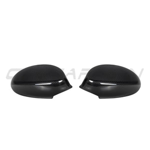 BMW 3 SERIES E92 PRE-LCI CARBON FIBRE MIRROR COVER- OEM STYLE-Accessories-CT CARBON-CT Carbon - High-quality carbon fiber and gloss black aerodynamic parts for premium sports and luxury vehicles.