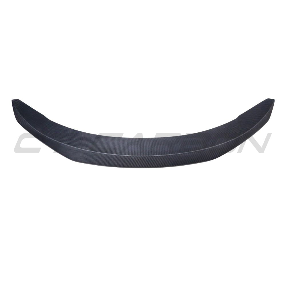 TESLA MODEL 3 2017-2023 MATTE CARBON FIBRE SPOILER - V3-Spoiler-CT CARBON-CT Carbon - High-quality carbon fiber and gloss black aerodynamic parts for premium sports and luxury vehicles.