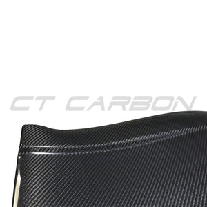 TESLA MODEL S 2021+ CARBON FIBRE REPLACEMENT SEAT BACKS-Accessories-CT CARBON-CT Carbon - High-quality carbon fiber and gloss black aerodynamic parts for premium sports and luxury vehicles.