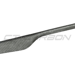 TESLA MODEL S 2021+ CARBON FIBRE DASHBOARD TRIM STICK ON-Accessories-CT CARBON-CT Carbon - High-quality carbon fiber and gloss black aerodynamic parts for premium sports and luxury vehicles.