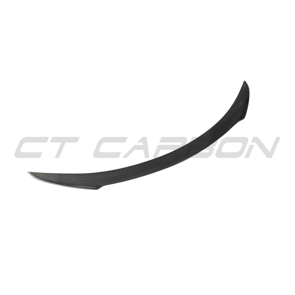 TESLA MODEL S 2013+ CARBON FIBRE SPOILER - V2-Spoiler-CT CARBON-CT Carbon - High-quality carbon fiber and gloss black aerodynamic parts for premium sports and luxury vehicles.