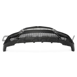 BMW F87 M2C CARBON PRE-PREG FIBRE FRONT BUMPER-Bumper-CT CARBON-CT Carbon - High-quality carbon fiber and gloss black aerodynamic parts for premium sports and luxury vehicles.