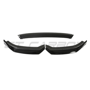 AUDI A3 S-LINE & S3 8V FACELIFT 2017-2020 GLOSS BLACK SPLITTER - V2
