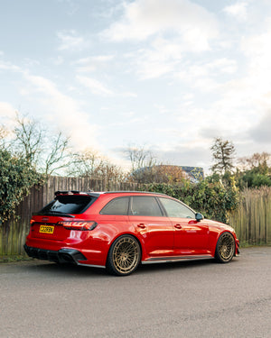AUDI RS4 B9.5 CARBON FIBRE SIDE SKIRTS - CT DESIGN