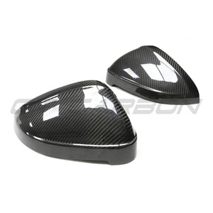 AUDI A4/S4/RS4/A5/S5/RS5 B9 2016-2025 PRE-PREG CARBON FIBRE MIRRORS - WITH LANE ASSIST