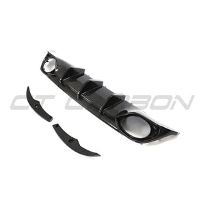 AUDI RS3 8Y 2022-2024 SPORTBACK CARBON FIBRE DIFFUSER V3 - CT DESIGN
