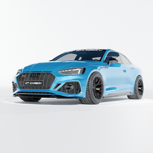 AUDI RS5 B9.5 COUPE 2020-2024 CARBON FIBRE SIDE SKIRTS - CT DESIGN