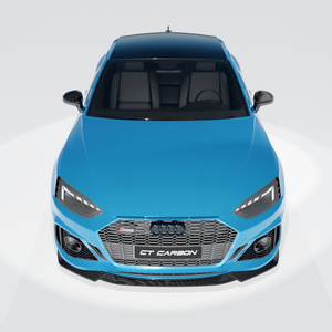 AUDI RS5 B9.5 SPORTBACK & COUPE 2020-2025 CARBON FIBRE SPLITTER - CT DESIGN