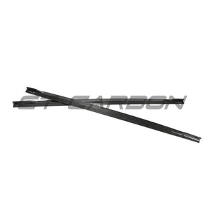 AUDI RS6/RS7 C8 AVANT CARBON FIBRE SIDE SKIRTS V1 - CT DESIGN
