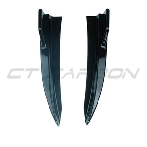 BMW 3 SERIES G20 2018+ GLOSS BLACK REAR BUMPER CORNERS