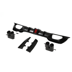 BMW G20/G21 3 SERIES 2019-2022 PRE LCI GLOSS LED BLACK DIFFUSER WITH TIPS