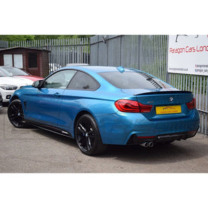 BLAK BY CT Full Kit BMW 4 SERIES F36 GLOSS BLACK FULL KIT (TWIN EXHAUST) - MP STYLE - BLAK BY CT CARBON