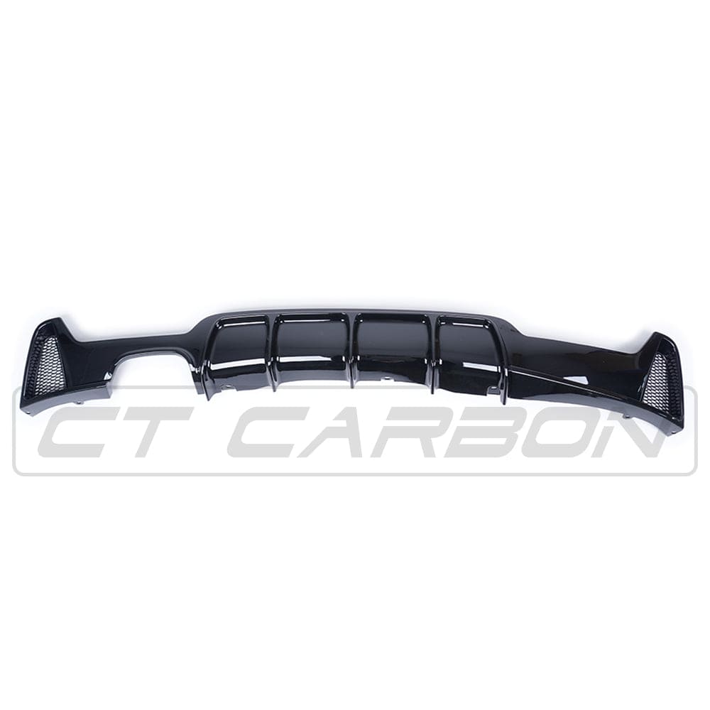 BLAK BY CT Full Kit BMW 4 SERIES F36 GLOSS BLACK FULL KIT (TWIN EXHAUST) - MP STYLE - BLAK BY CT CARBON