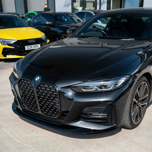 BMW 4 SERIES G22/G23 PRE LCI GLOSS BLACK SPLITTER - MP STYLE
