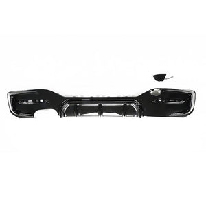 BMW F20/F21 1 SERIES GLOSS BLACK LCI DIFFUSER - TWIN LEFT