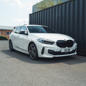 BLAK BY CT GRILLE BMW F40 1 SERIES GLOSS BLACK SINGLE SLAT GRILLE - BLAK BY CT CARBON