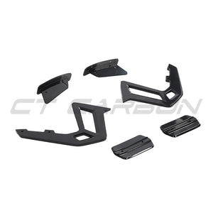 BMW F87 M2/M2C & F22 2 SERIES CARBON FIBRE SWAN NECK WING - V8 - CT DESIGN