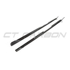 BMW G42 2 SERIES CARBON FIBRE FULL LENGTH SIDE SKIRTS - V2