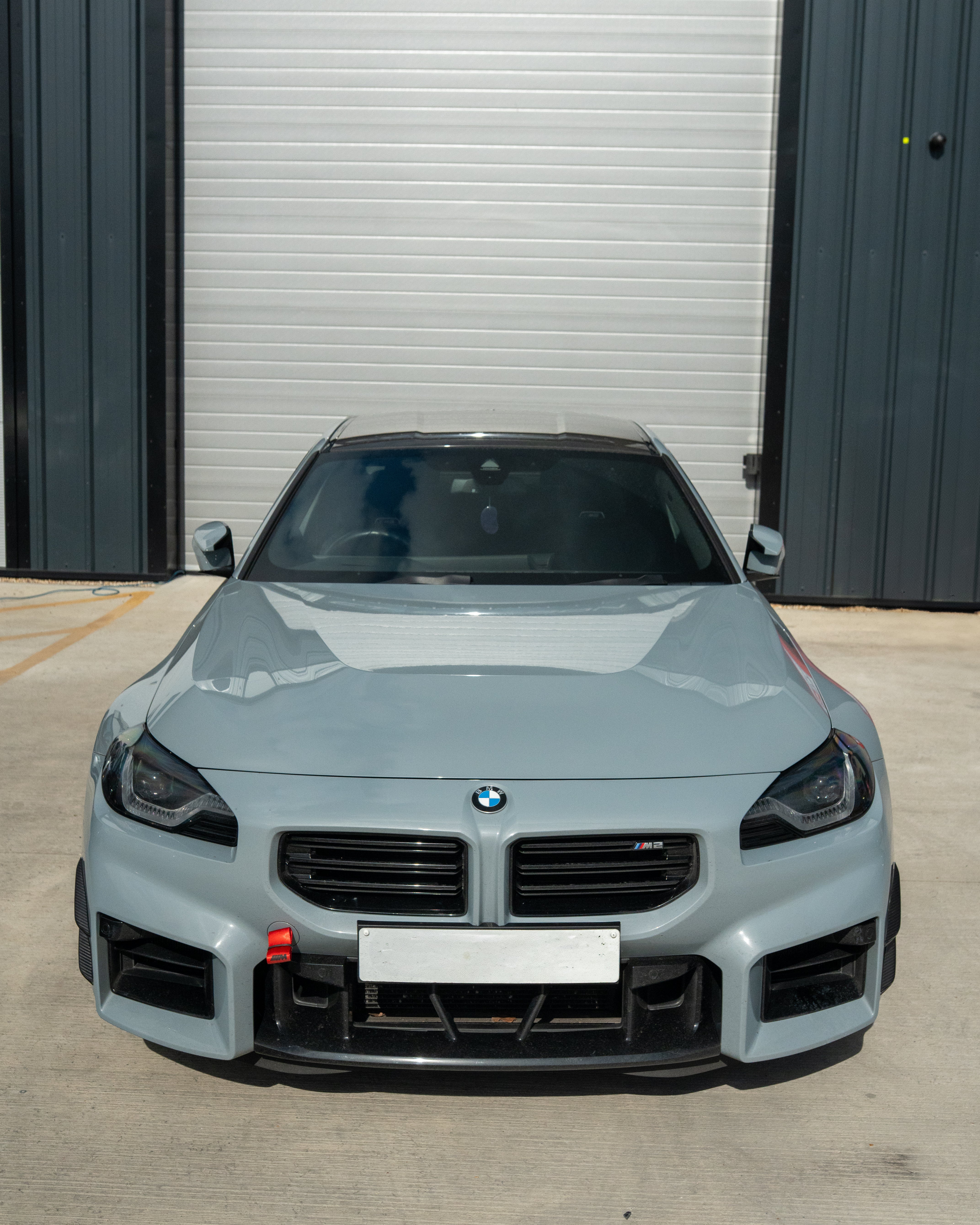 BMW G87 M2 CARBON FIBRE FRONT BUMPER CANARDS