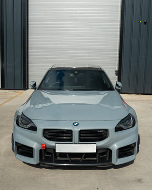 BMW G87 M2 CARBON FIBRE FRONT BUMPER CANARDS