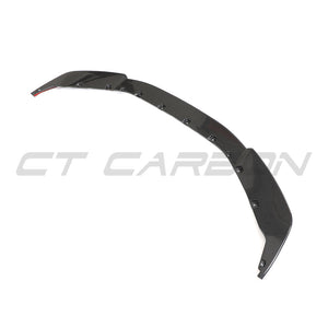 BMW G87 M2 2023+ CARBON FIBRE SPLITTER - V2 - CT DESIGN