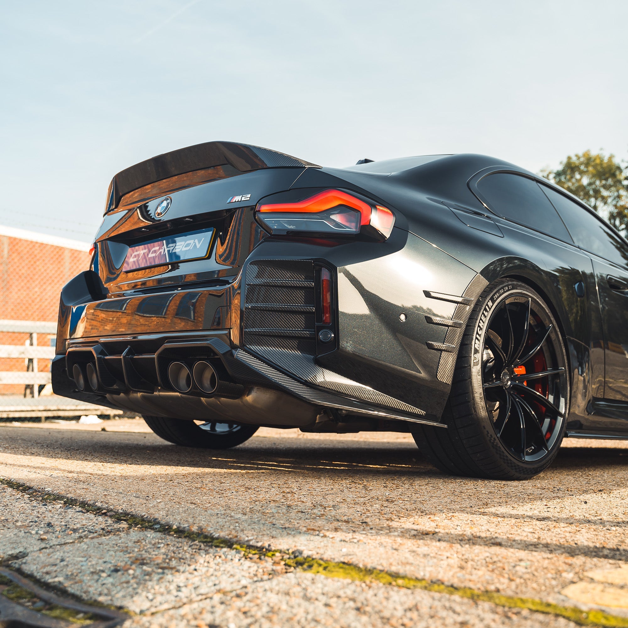 BMW G87 M2 / G42 2 SERIES 2022+ CARBON FIBRE SPOILER - V4 - CT DESIGN