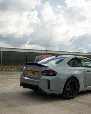 BMW G87 M2 / G42 2 SERIES 2022+ CARBON FIBRE SPOILER - V4 - CT DESIGN