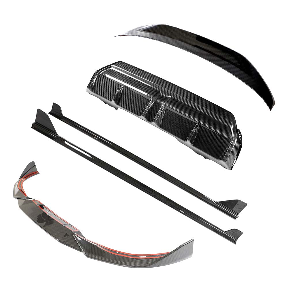 BMW G42 2 SERIES 2022+ FULL CARBON FIBRE KIT - V4