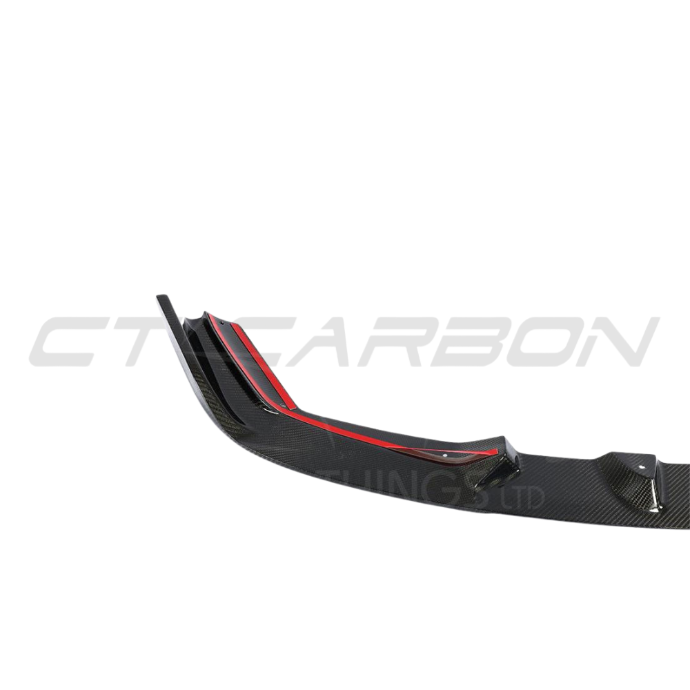 BMW M2C F87 2016-2021 CARBON FIBRE SPLITTER - V2