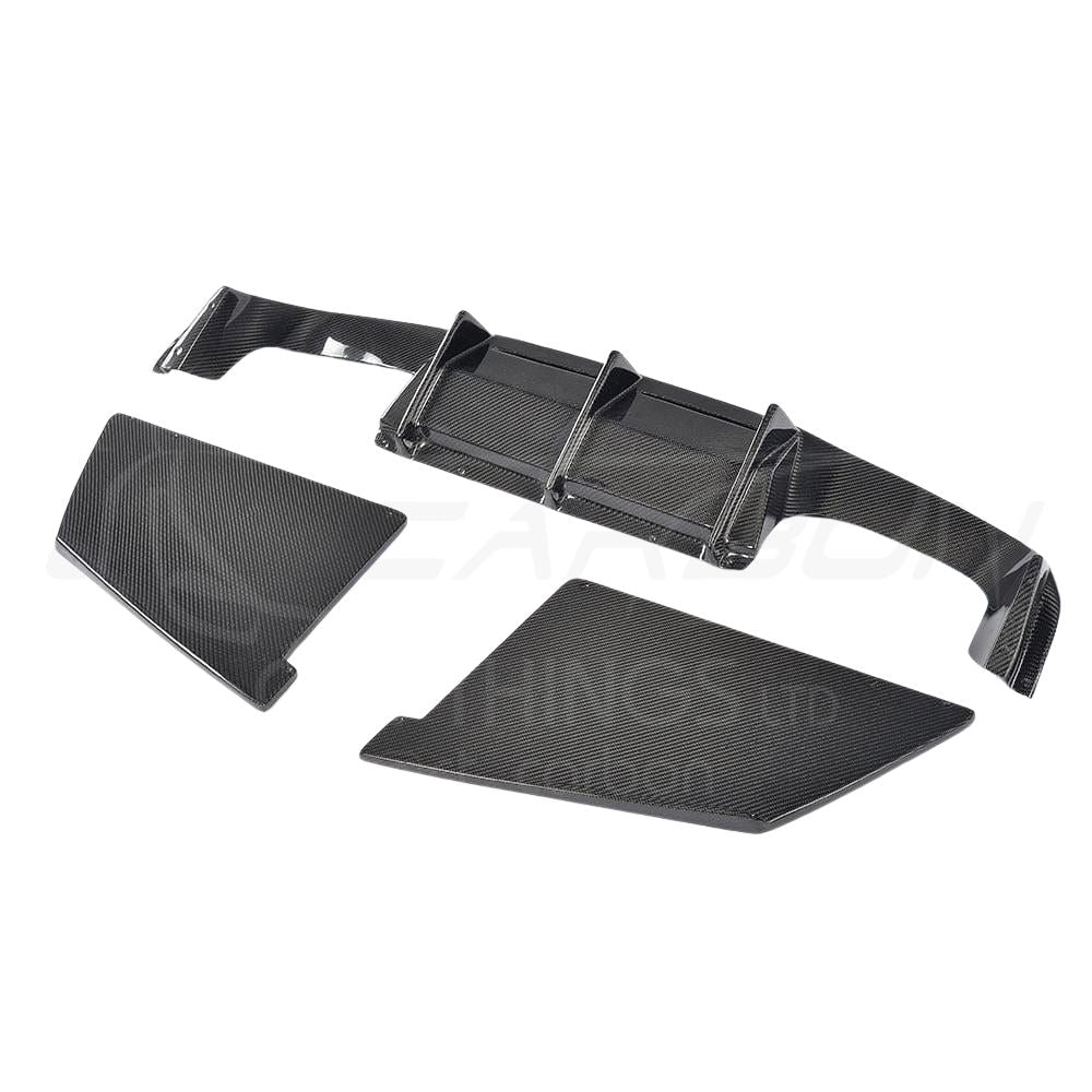 BMW M2/M2C F87 CARBON FIBRE DIFFUSER - V4