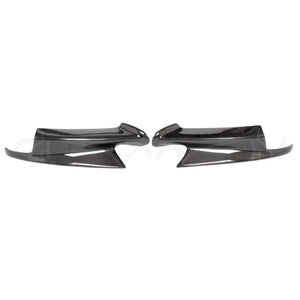 BMW M3 E92/E90 CARBON FRONT CANARD SPLITTERS - MP STYLE