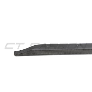 BMW M3 G80/G81 CARBON FIBRE SIDE SKIRT EXTENSIONS - V6