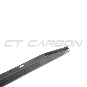 BMW M3 G80/G81 CARBON FIBRE SIDE SKIRT EXTENSIONS - V6