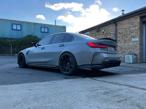 CT CARBON FULL KIT BMW M3 G80/G81 CARBON FIBRE SIDE SKIRT EXTENSIONS - CT DESIGN