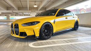 CT CARBON FULL KIT BMW M3 G80/G81 CARBON FIBRE SIDE SKIRT REPLACEMENT - CT DESIGN