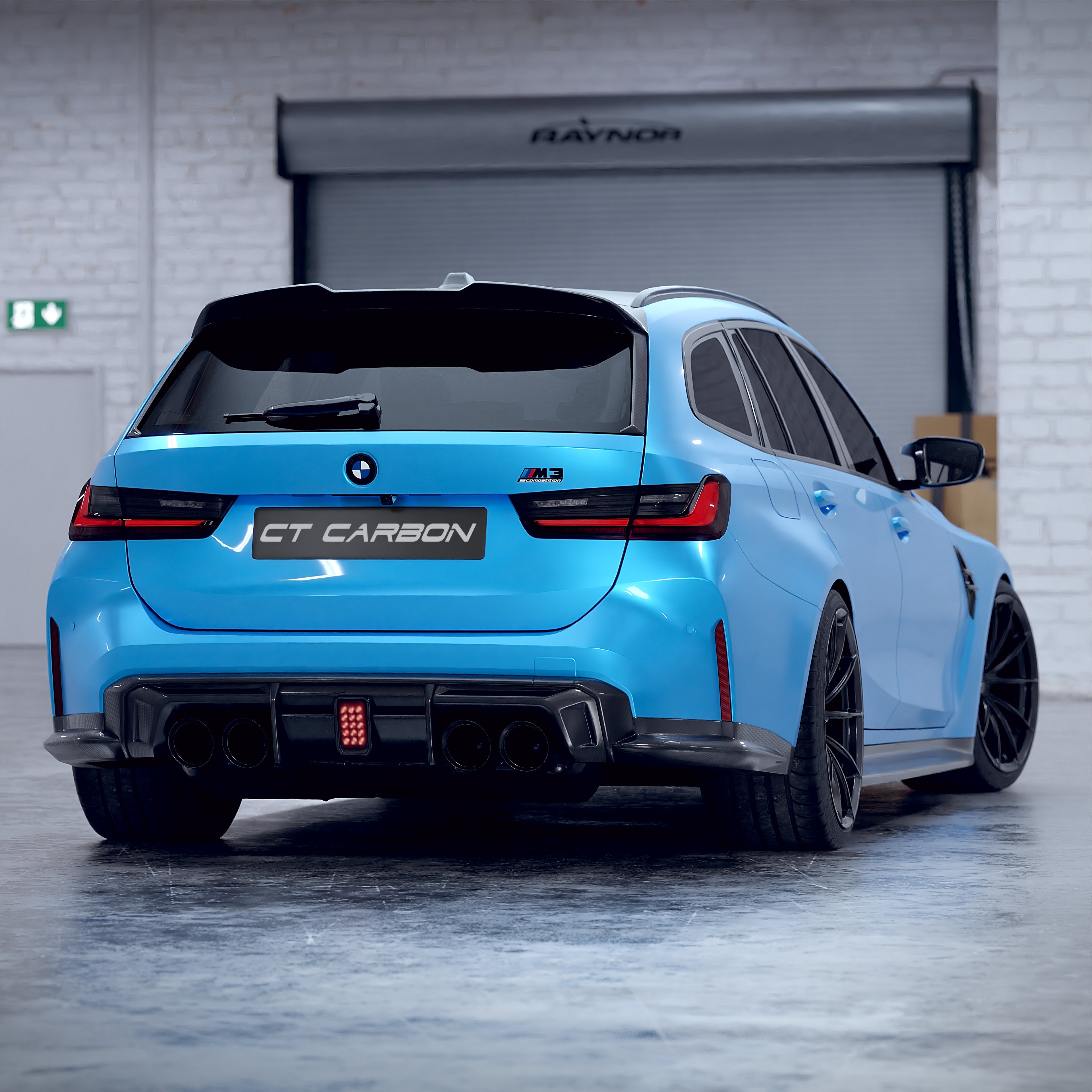 BMW M3 G81 CARBON FIBRE SPOILER - V2 - CT DESIGN