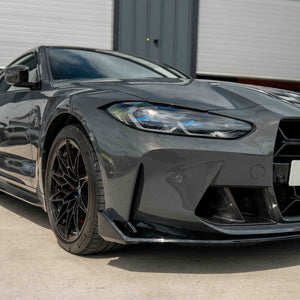 BMW M3 & M4 G80/G81/G82/G83 GLOSS BLACK SPLITTER - V1