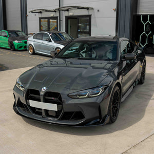 BMW M3 & M4 G80/G81/G82/G83 GLOSS BLACK SPLITTER - V1