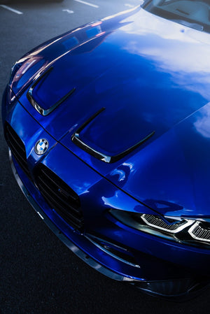 CT CARBON Bonnet Trim BMW M3/M4 (G80 G81 G82 G83) CARBON FIBRE BONNET HOOD TRIMS