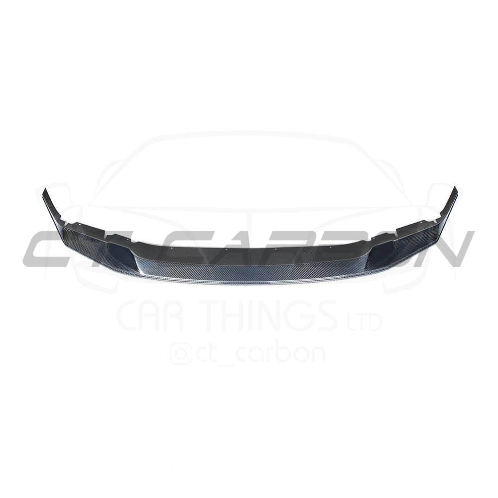 BMW M5 F90 2017-2020 PRE LCI CARBON FIBRE SPLITTER - GTS STYLE