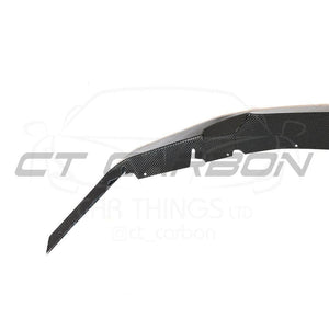 BMW M5 F90 2017-2020 PRE LCI CARBON FIBRE SPLITTER - GTS STYLE