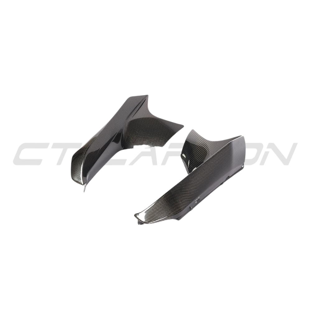 BMW M5 F90 PRE LCI 2017-2020 CARBON FIBRE SPLITTERS - MP STYLE