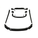 BMW X3 G01 2017-2020 FULL GLOSS BLACK KIT WITH TIPS